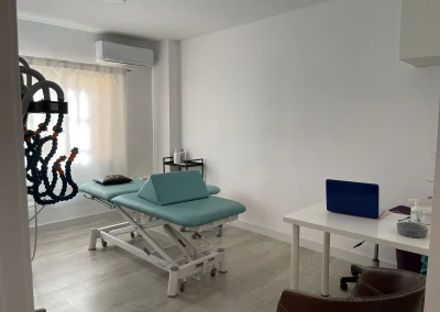 sala de la clinica de fisioterapia