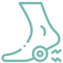 icono dolor planta pie